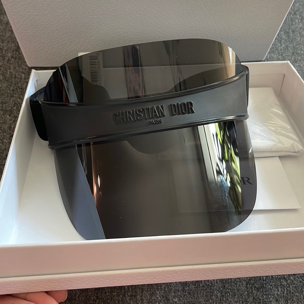 *SOLD* 🖤 Christian Dior Black Visor 🖤